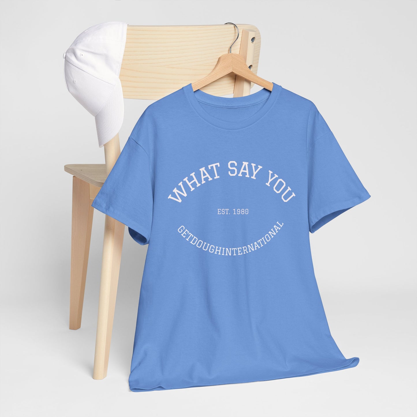 Vintage Style Unisex Heavy Cotton Tee - Retro Graphic Shirt, Casualwear, Gift for Him/Her, Everyday Outfit, Statement Tee