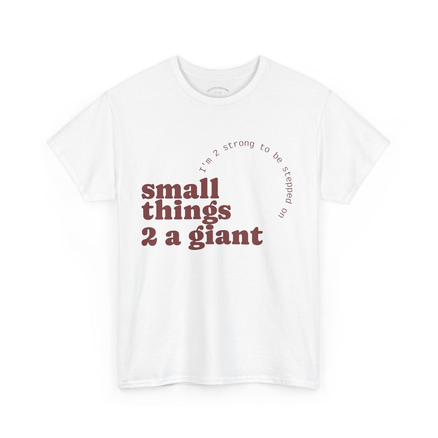 Unisex Heavy Cotton Tee with Inspirational Quote, Casual T-Shirt, Motivational Gift, Soft Tee, Everyday Wear, Birthday Gift