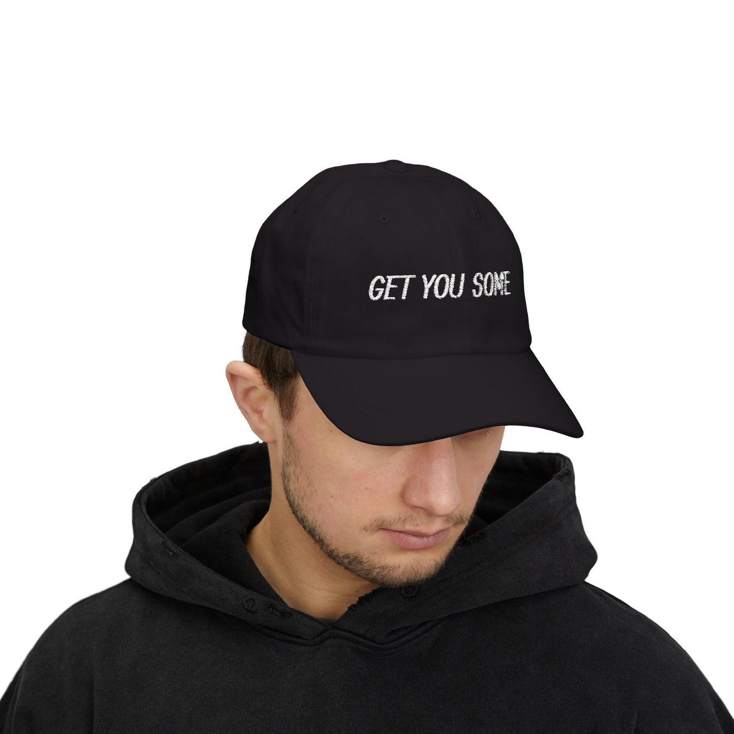 Classic Dad Cap - Get You Some, Casual Cap, Gift for Dad, Everyday Hat, Trendy Headwear, Summer Style Cap