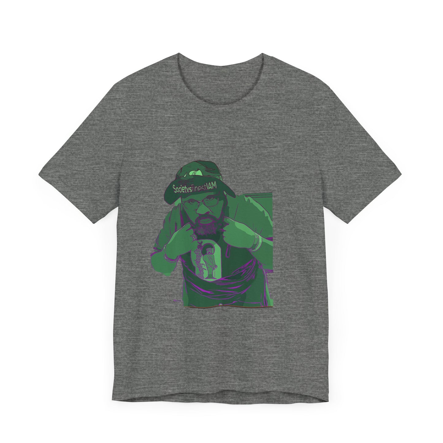 Graphic Unisex Short Sleeve Tee - Casual Streetwear, Gift for Him/Her, Trendy Apparel, Cool Art Tee, Everyday Wear