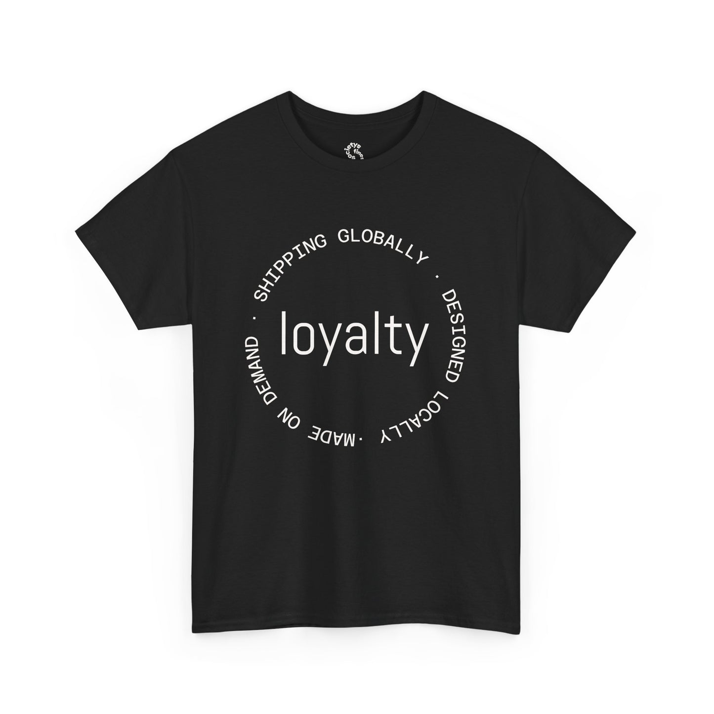 Loyalty Unisex Heavy Cotton Tee, Casual Wear, Gift for Friends, Everyday Comfort, Ideal for Birthdays, Statement Tee