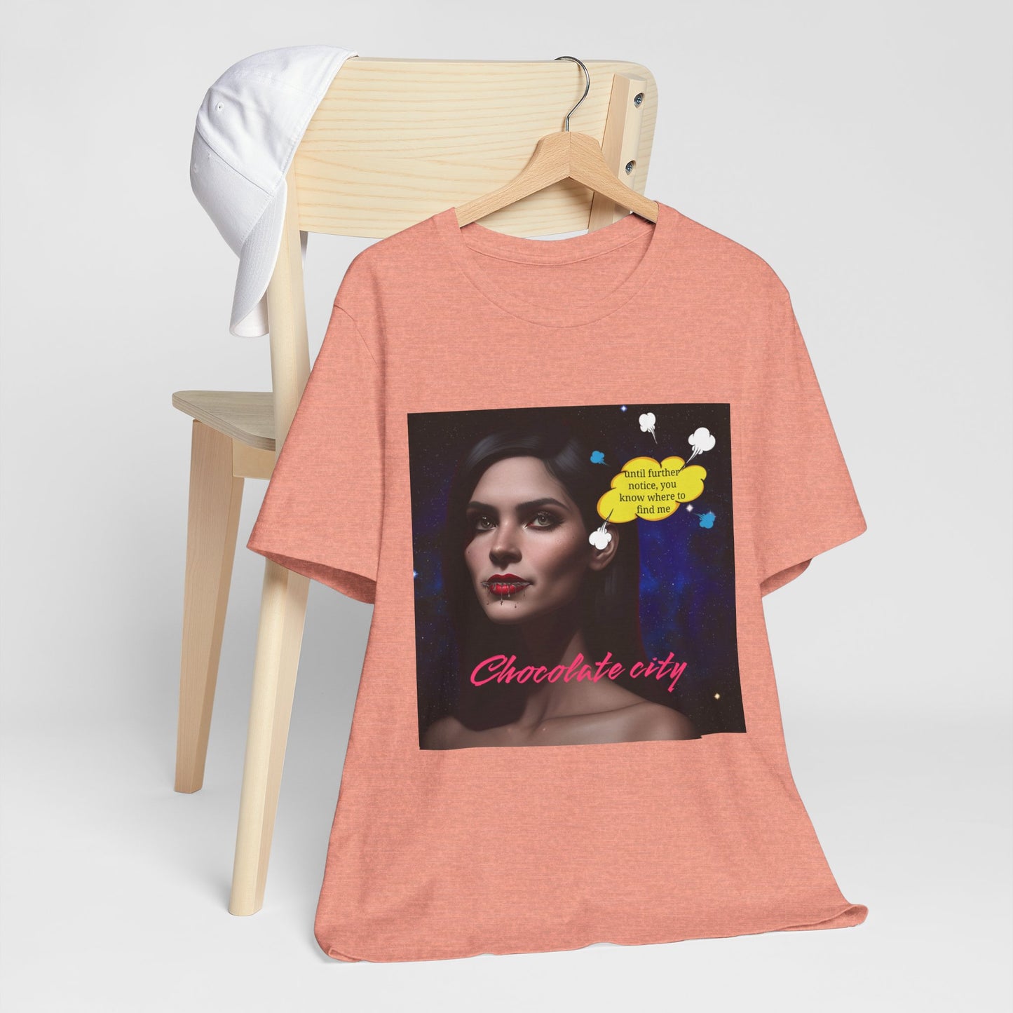 Chocolate City Unisex Tee - Sweet and Fun Graphic Print