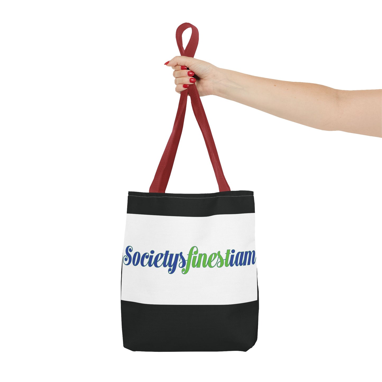 Society's Finest Tote Bag, Stylish Carryall, Eco-Friendly Shopping Bag, Gift for Her, Beach Tote, Personalized Everyday Bag