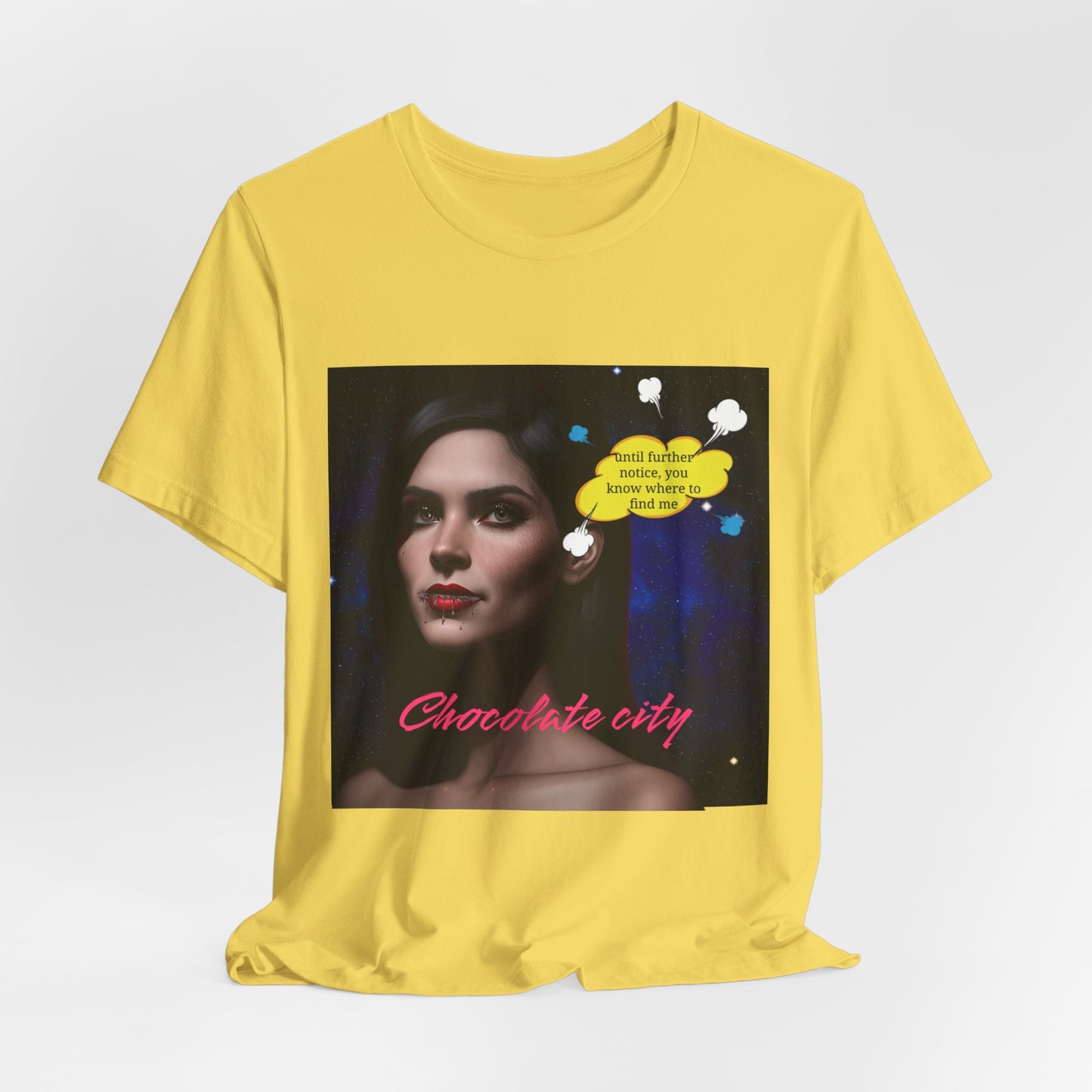 Chocolate City Unisex Tee - Sweet and Fun Graphic Print
