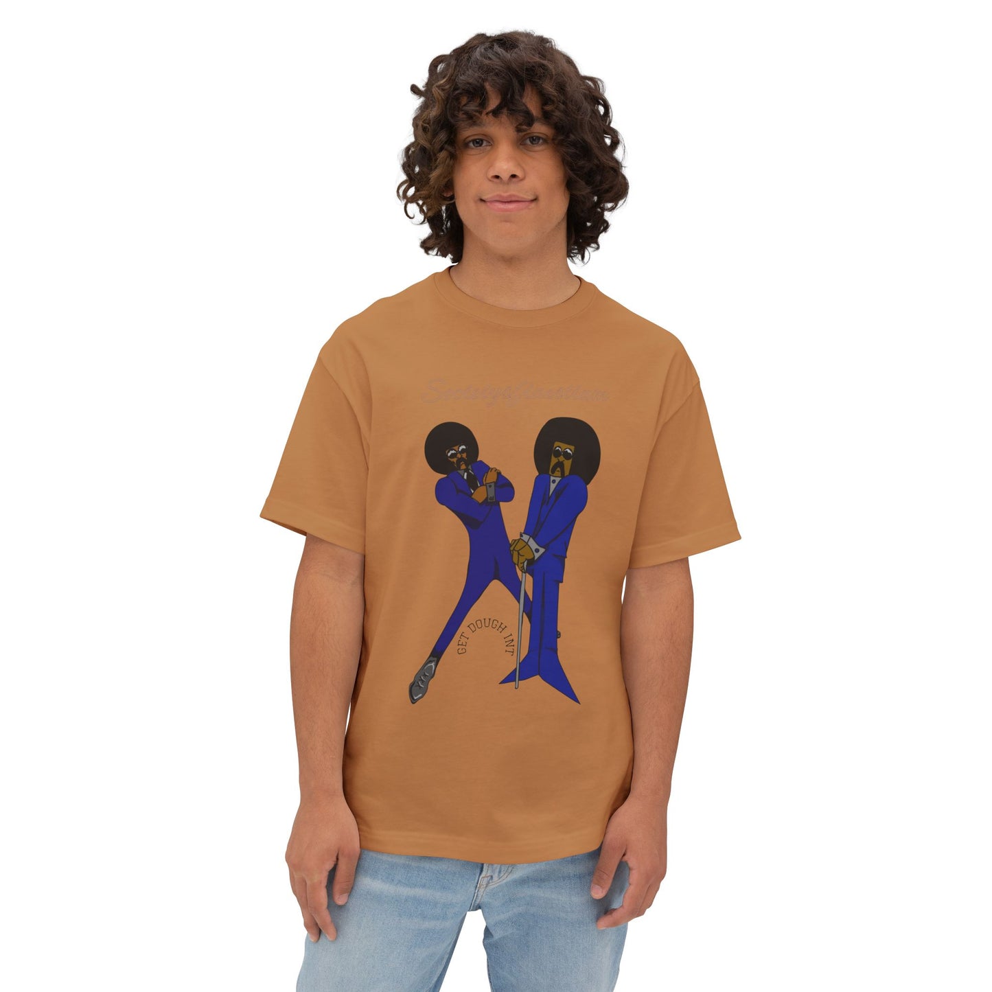 Retro Funky Boxy Tee - Unisex Oversized Tee, Perfect for Concerts, Casual Wear, Gift for Music Lovers, Summer Vibe, Iconic Style