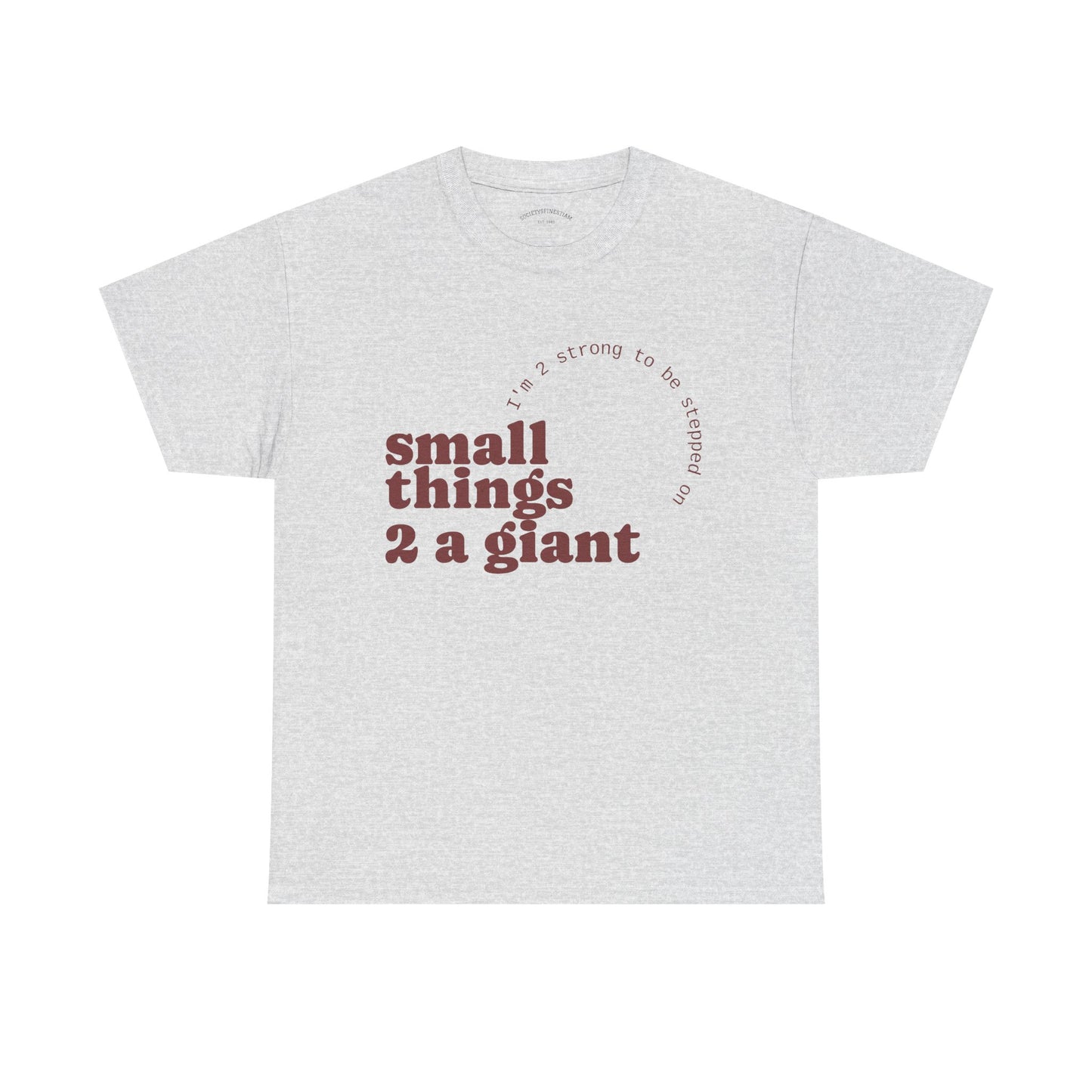 Unisex Heavy Cotton Tee with Inspirational Quote, Casual T-Shirt, Motivational Gift, Soft Tee, Everyday Wear, Birthday Gift