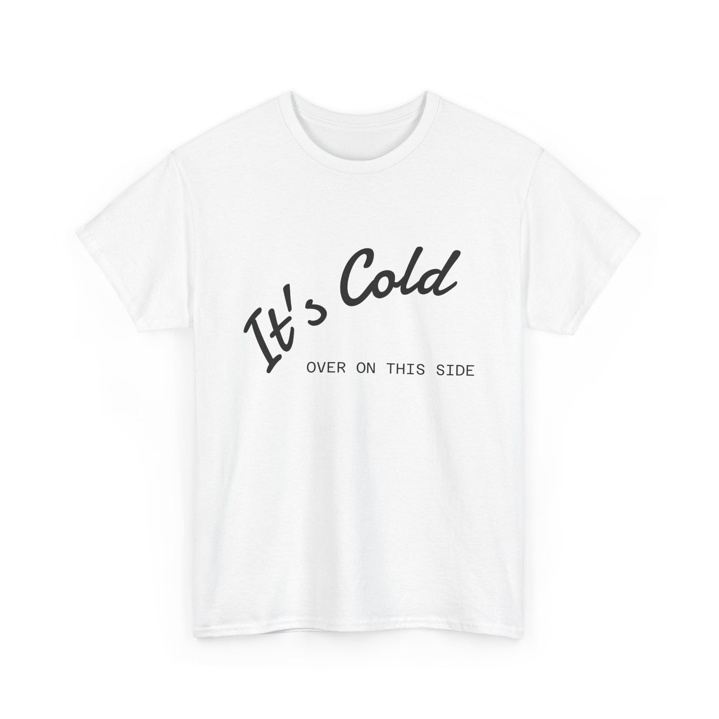 Unisex Heavy Cotton Tee - Funny College Tee, Gifts for Students, Casual Wear, Winter Fashion, Trendy Graphic Shirt
