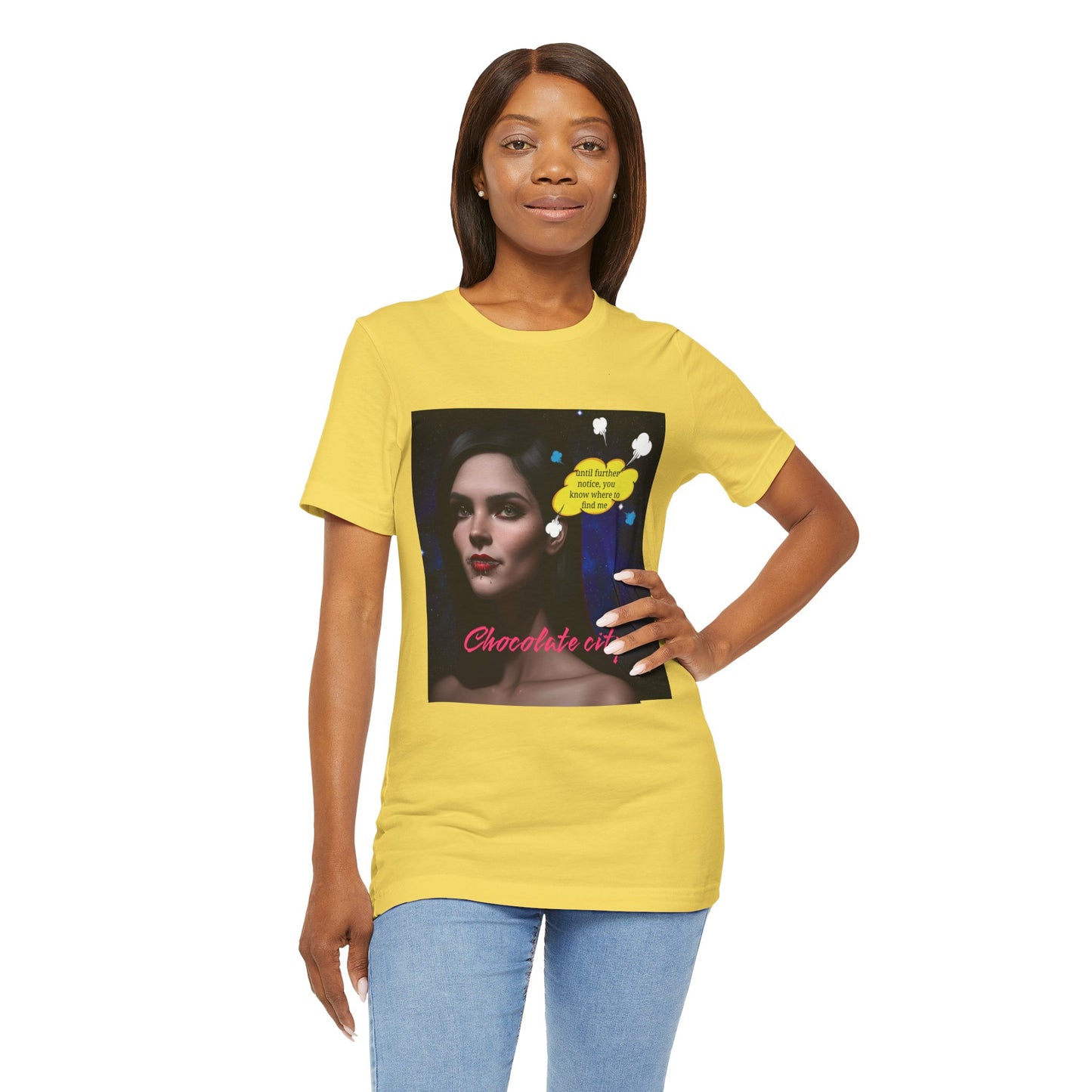 Chocolate City Unisex Tee - Sweet and Fun Graphic Print