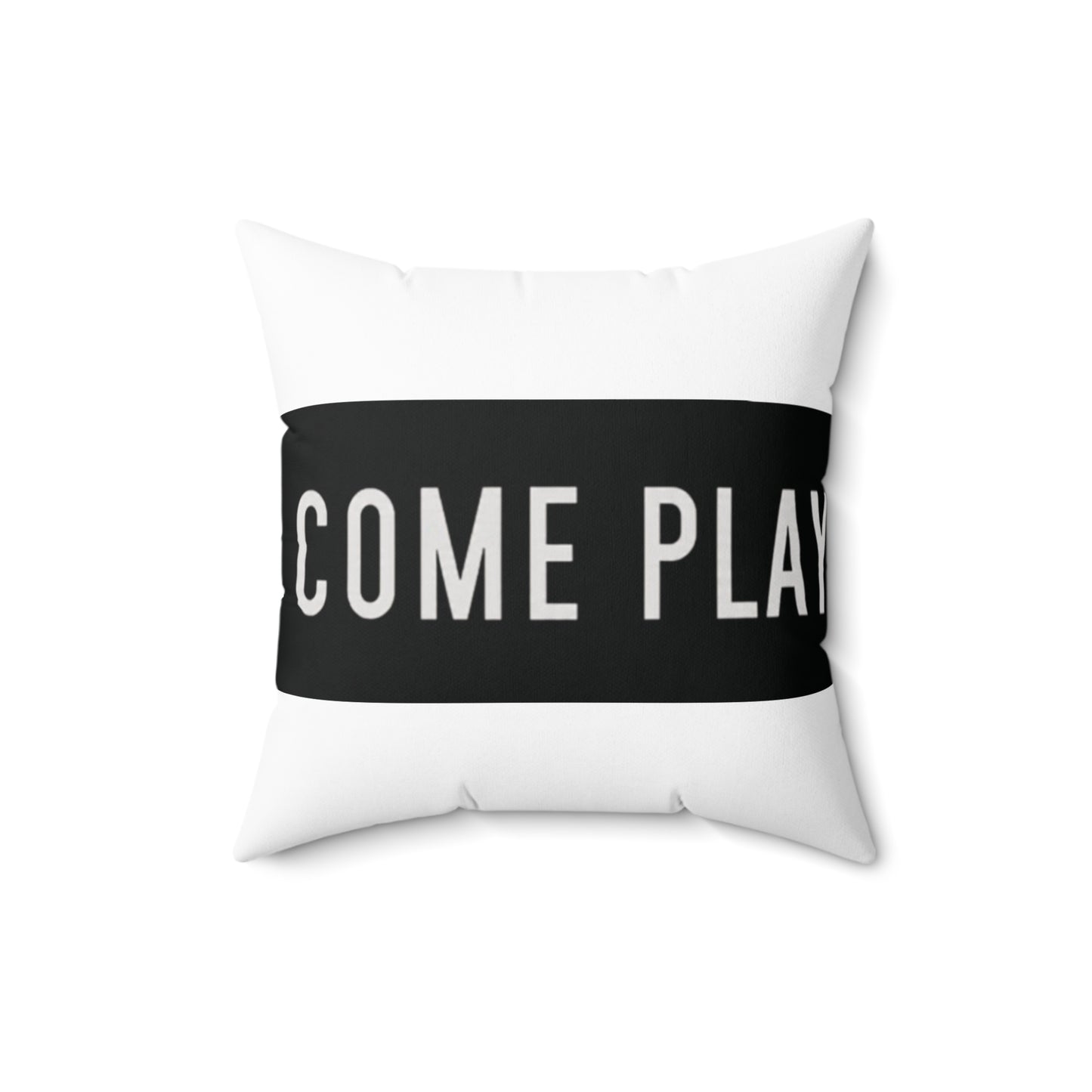 Come Play (Inviting Playful Pillow,)