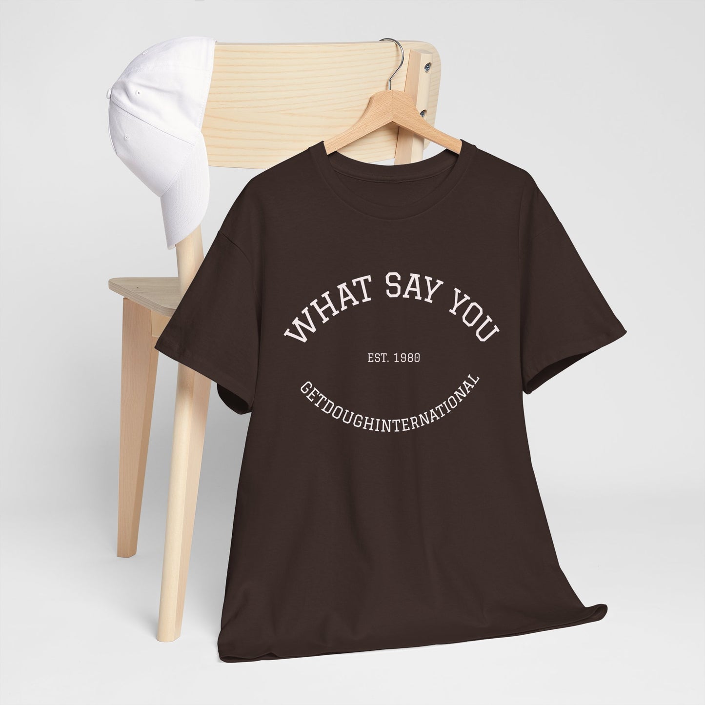 Vintage Style Unisex Heavy Cotton Tee - Retro Graphic Shirt, Casualwear, Gift for Him/Her, Everyday Outfit, Statement Tee