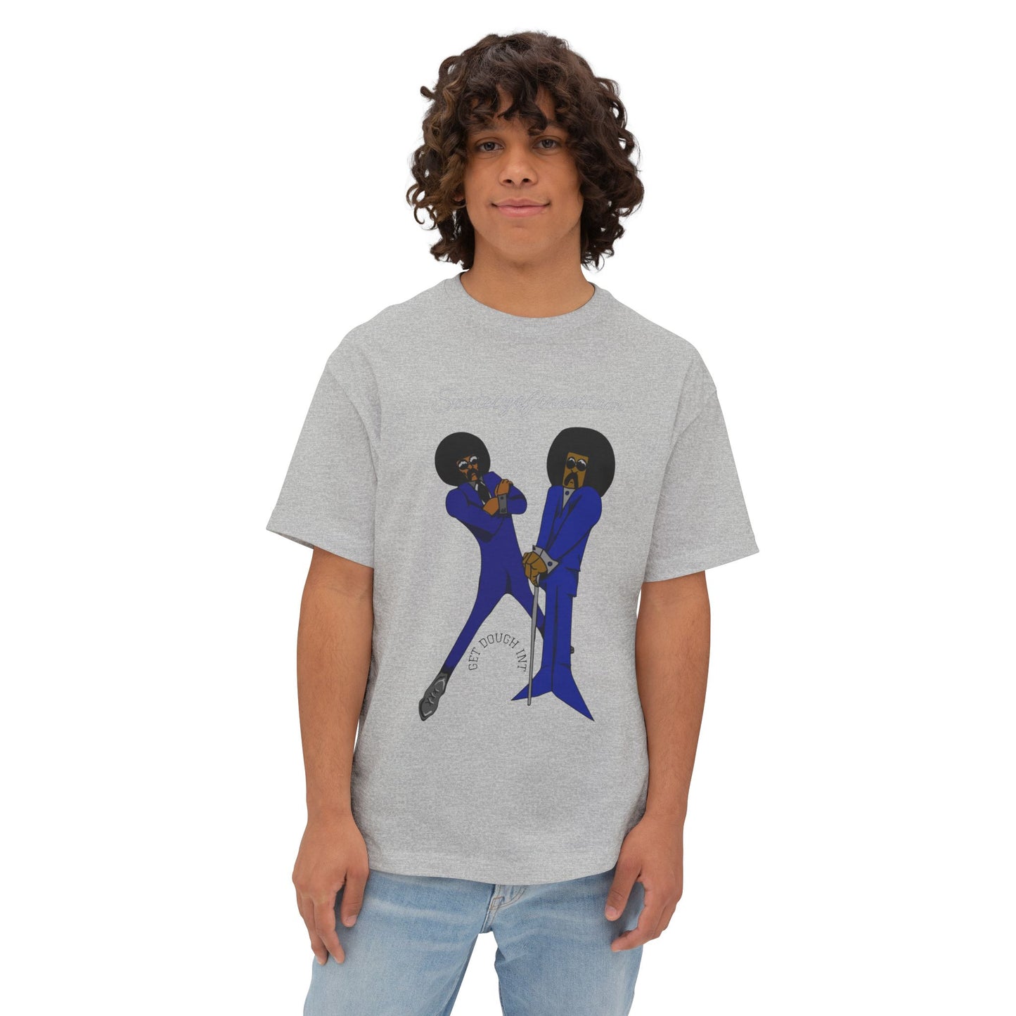 Retro Funky Boxy Tee - Unisex Oversized Tee, Perfect for Concerts, Casual Wear, Gift for Music Lovers, Summer Vibe, Iconic Style