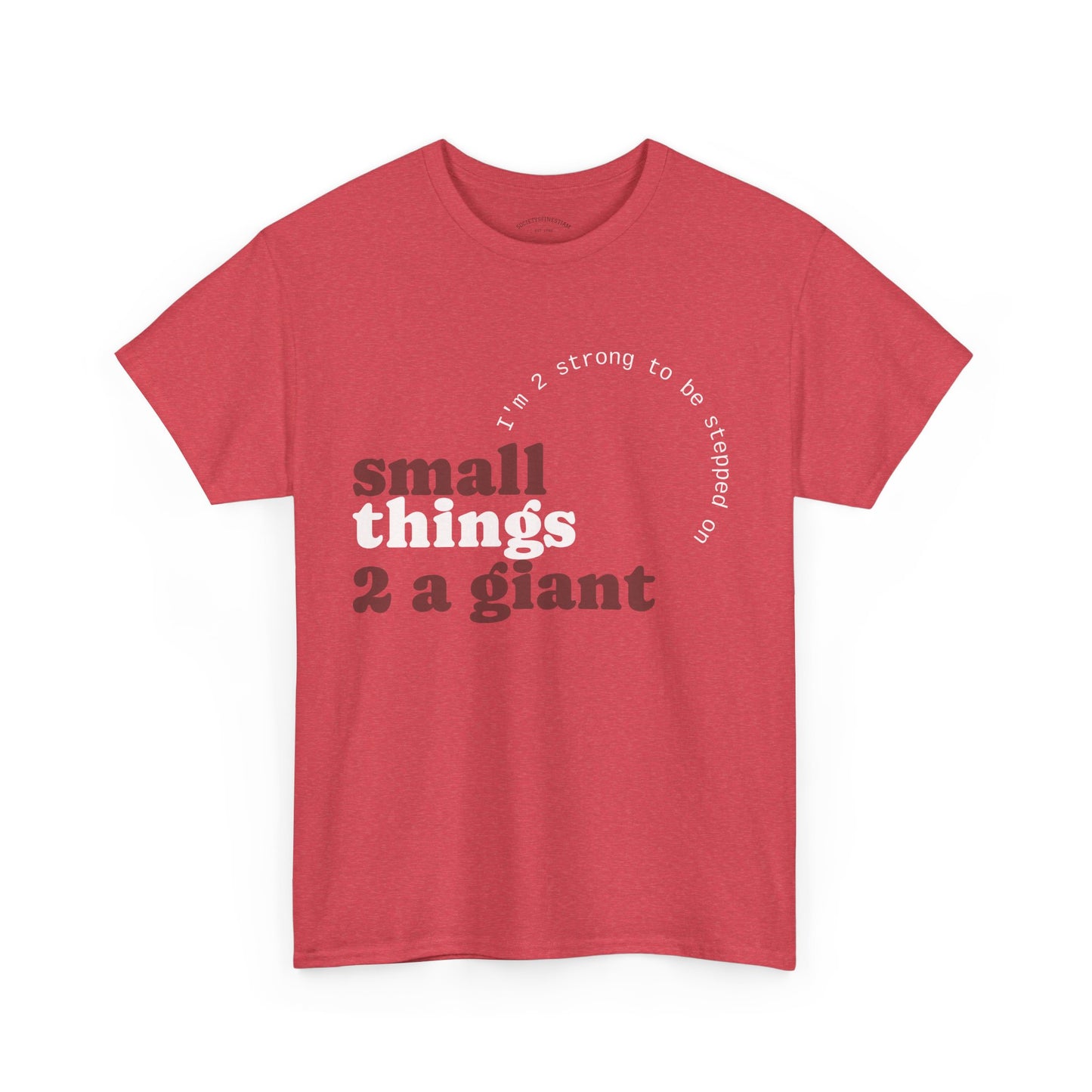 Unisex Heavy Cotton Tee with Inspirational Quote, Casual T-Shirt, Motivational Gift, Soft Tee, Everyday Wear, Birthday Gift