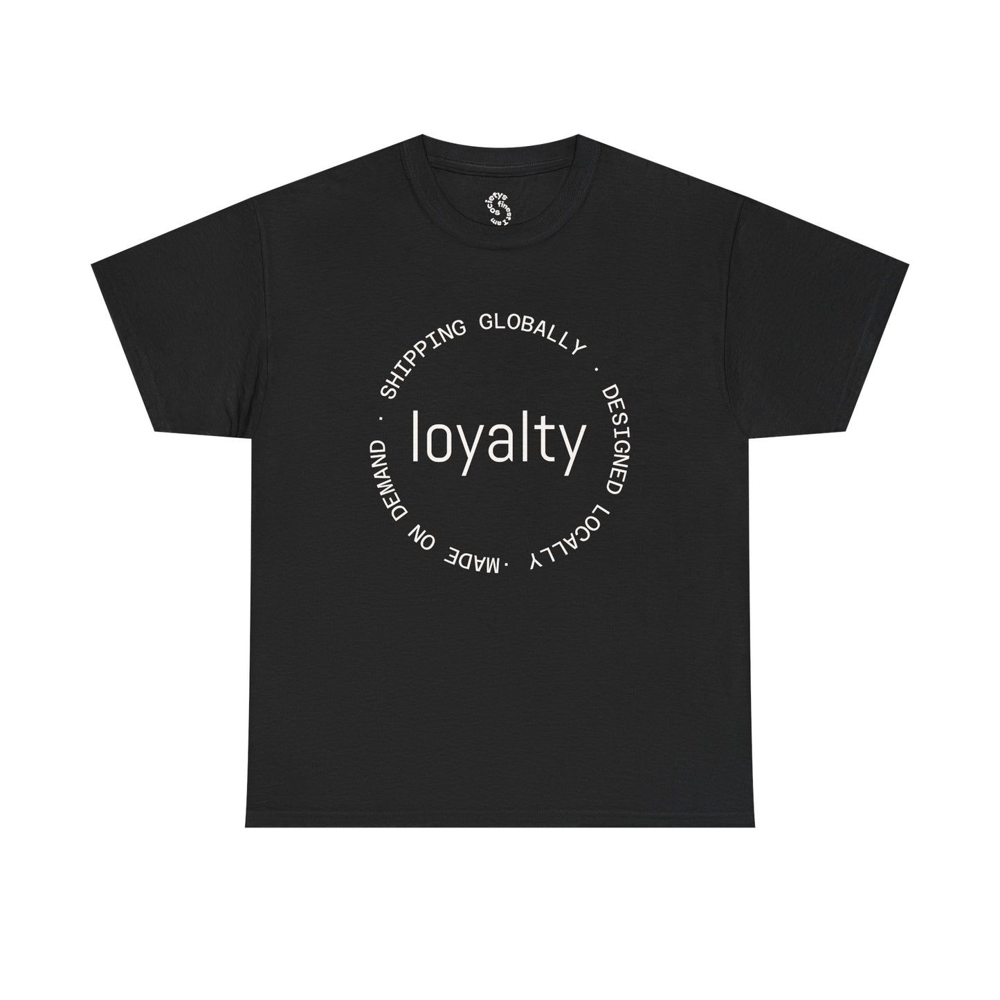 Loyalty Unisex Heavy Cotton Tee, Casual Wear, Gift for Friends, Everyday Comfort, Ideal for Birthdays, Statement Tee