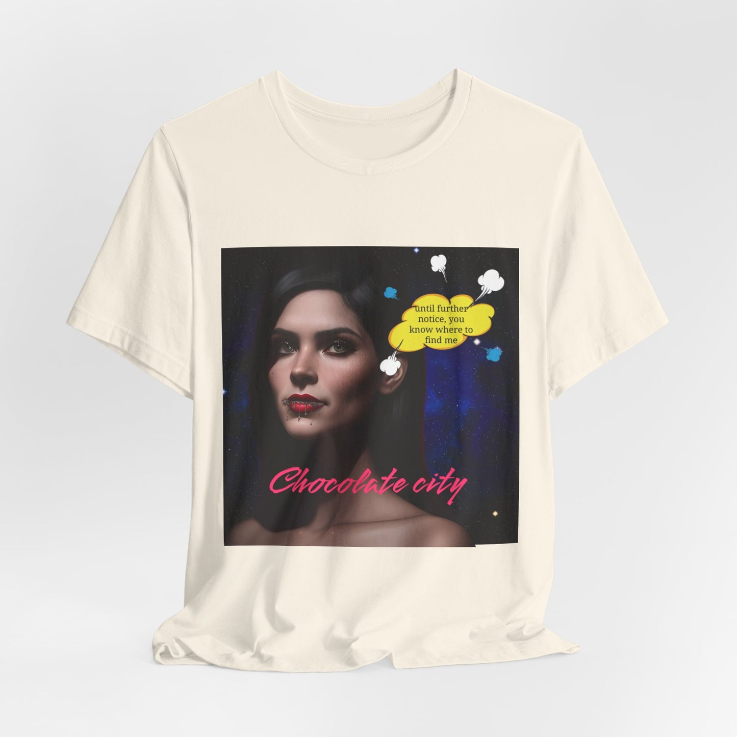 Chocolate City Unisex Tee - Sweet and Fun Graphic Print