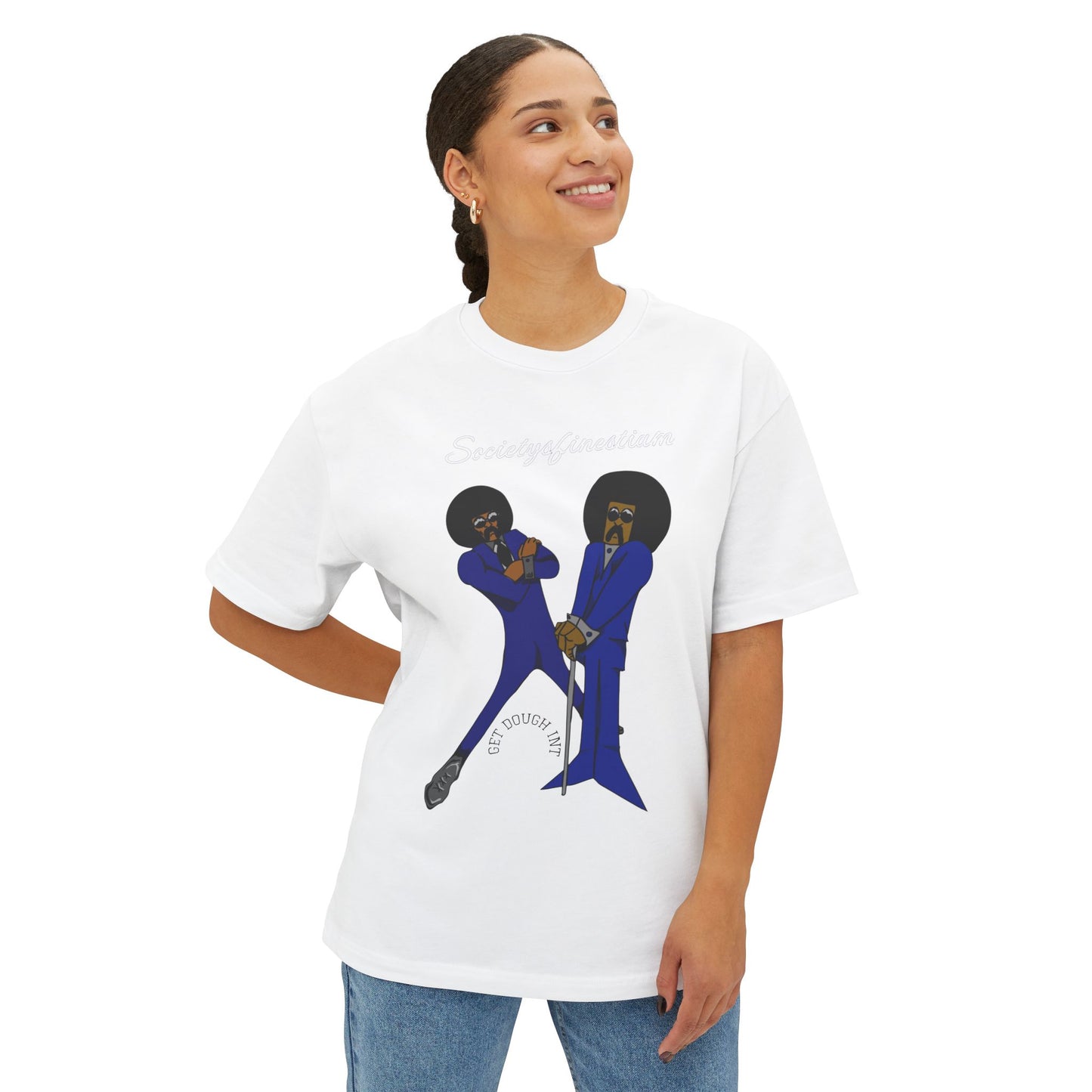 Retro Funky Boxy Tee - Unisex Oversized Tee, Perfect for Concerts, Casual Wear, Gift for Music Lovers, Summer Vibe, Iconic Style