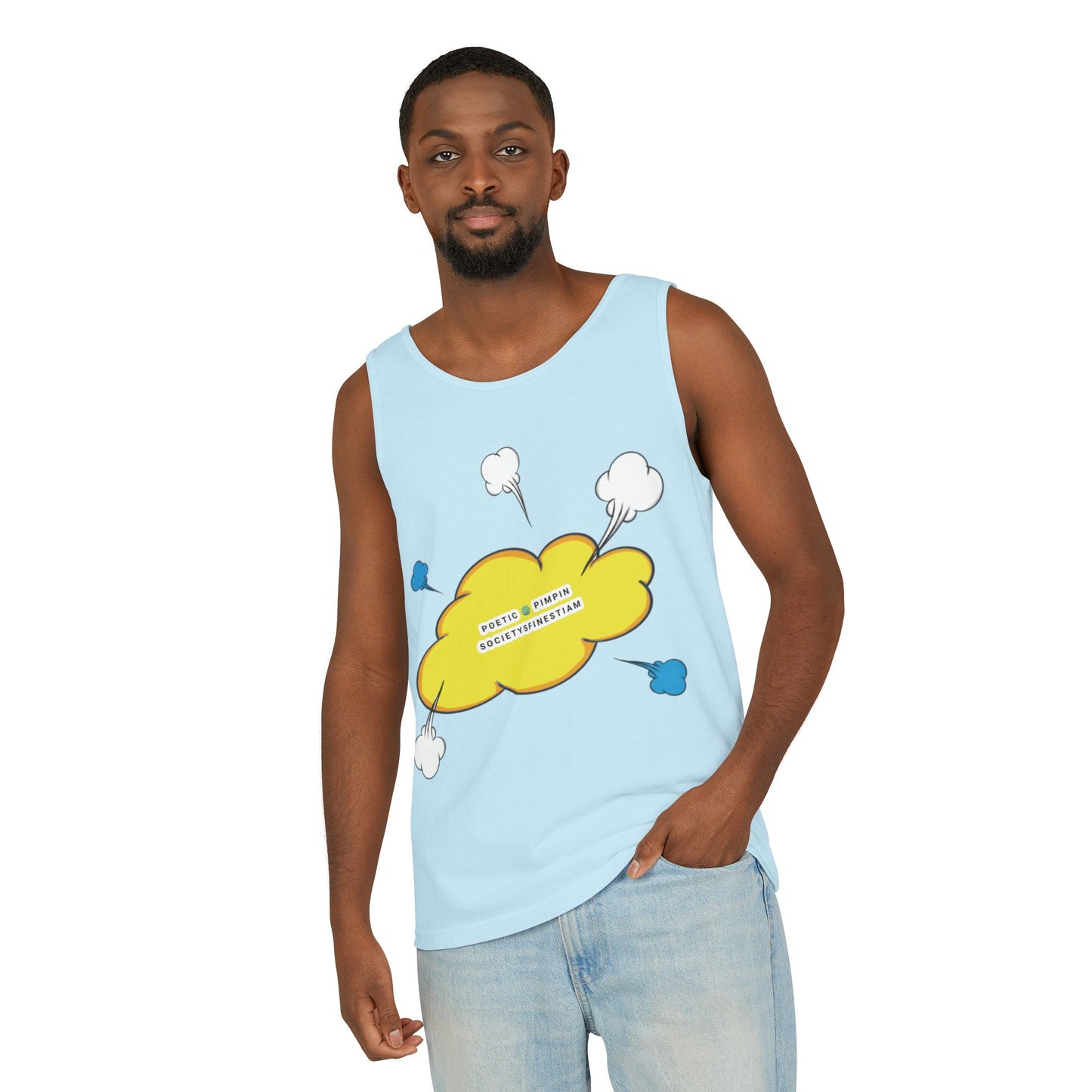 Tank Top with Magnetic Vibes Design