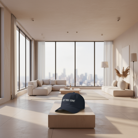 Classic Dad Cap - Get You Some, Casual Cap, Gift for Dad, Everyday Hat, Trendy Headwear, Summer Style Cap