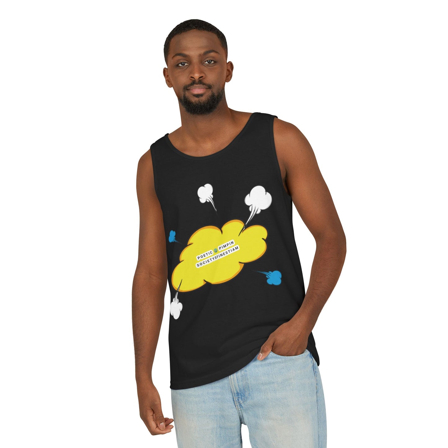 Tank Top with Magnetic Vibes Design
