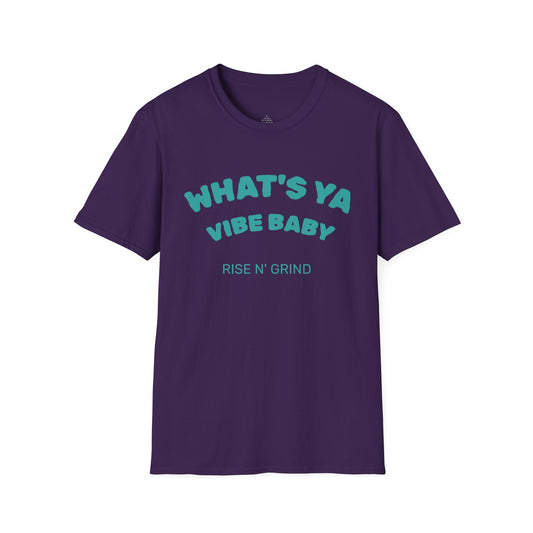 Fun Motivational T-Shirt for Positive Vibes, Gift for Friends, Casual Wear, Rises N' Grinds, Unisex Tee, Perfect for Occasions