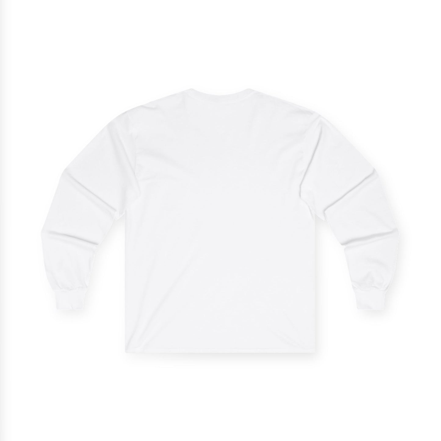 Long Sleeve Tee — "My Ideal Body Weight Is Yours On Mine" Graphic