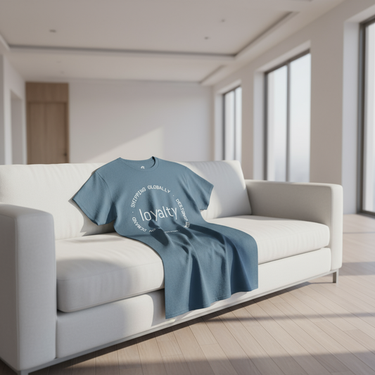 Loyalty Unisex Heavy Cotton Tee, Casual Wear, Gift for Friends, Everyday Comfort, Ideal for Birthdays, Statement Tee