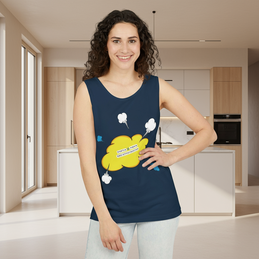 Tank Top with Magnetic Vibes Design