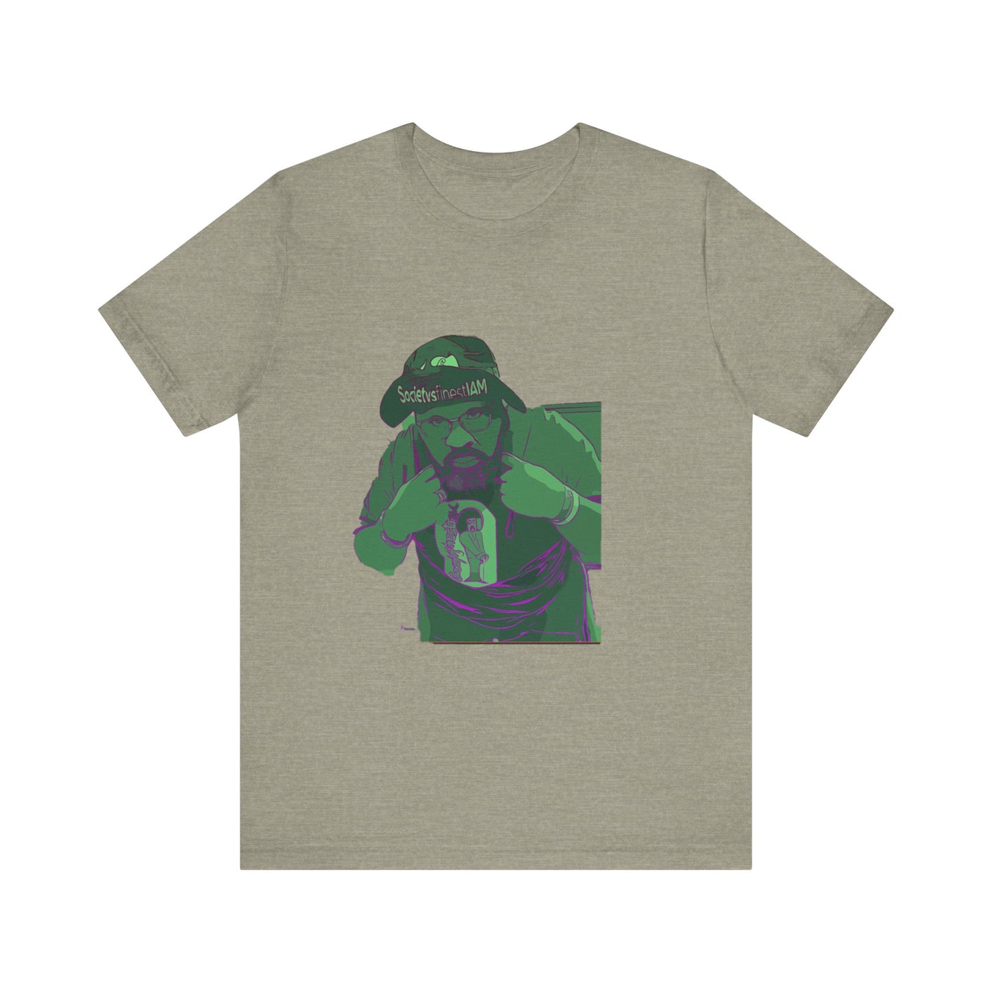 Graphic Unisex Short Sleeve Tee - Casual Streetwear, Gift for Him/Her, Trendy Apparel, Cool Art Tee, Everyday Wear
