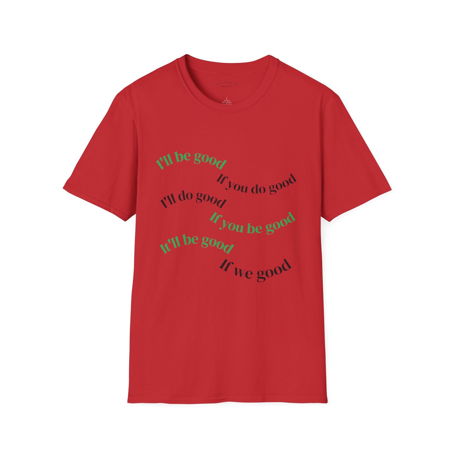 Good Vibes Unisex T-Shirt, Motivational Tee, Casual Wear, Gift for Friends, Soothing Quote Shirt