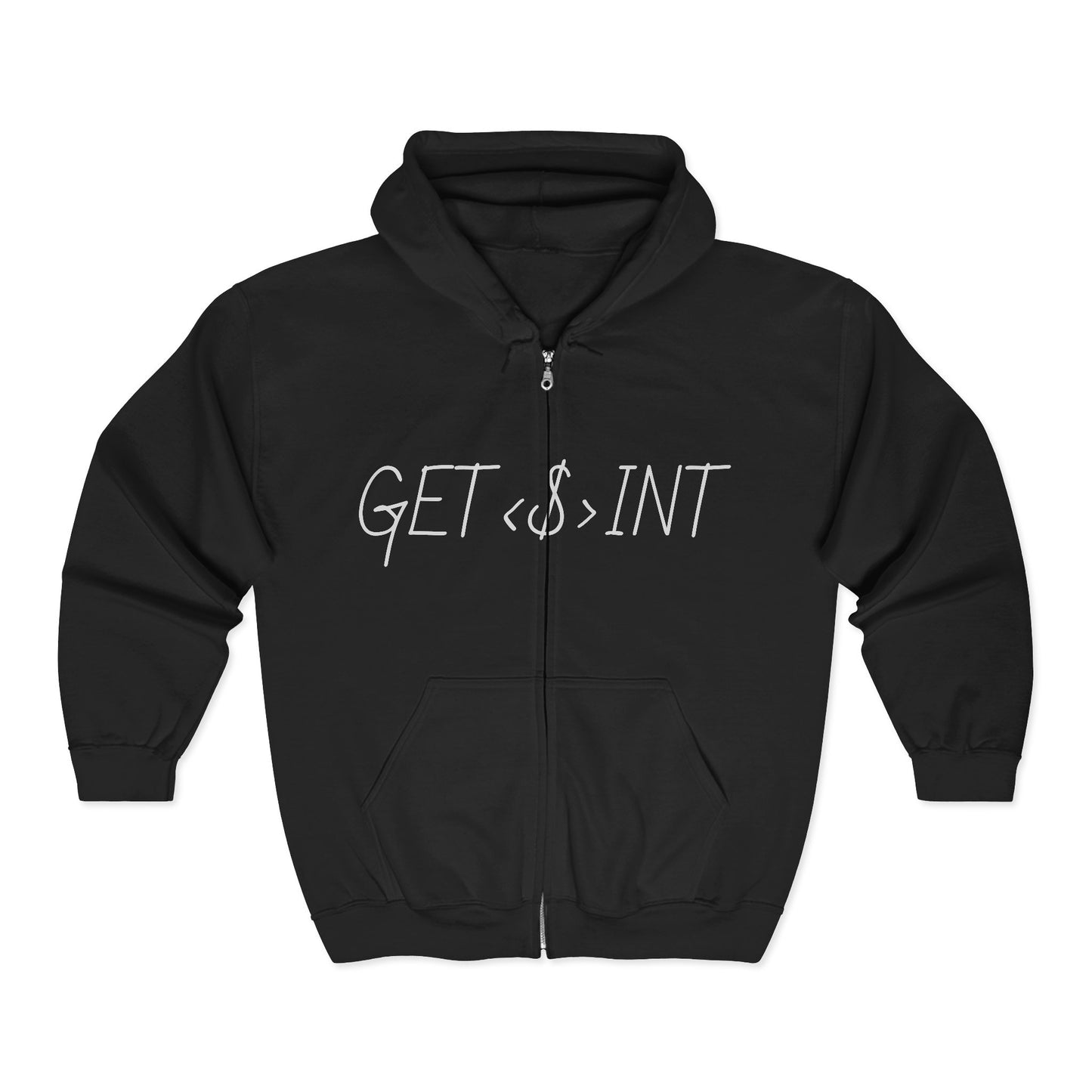 Get <$> Int Full-Zip Hoodie — Casual Activewear Zip-Up