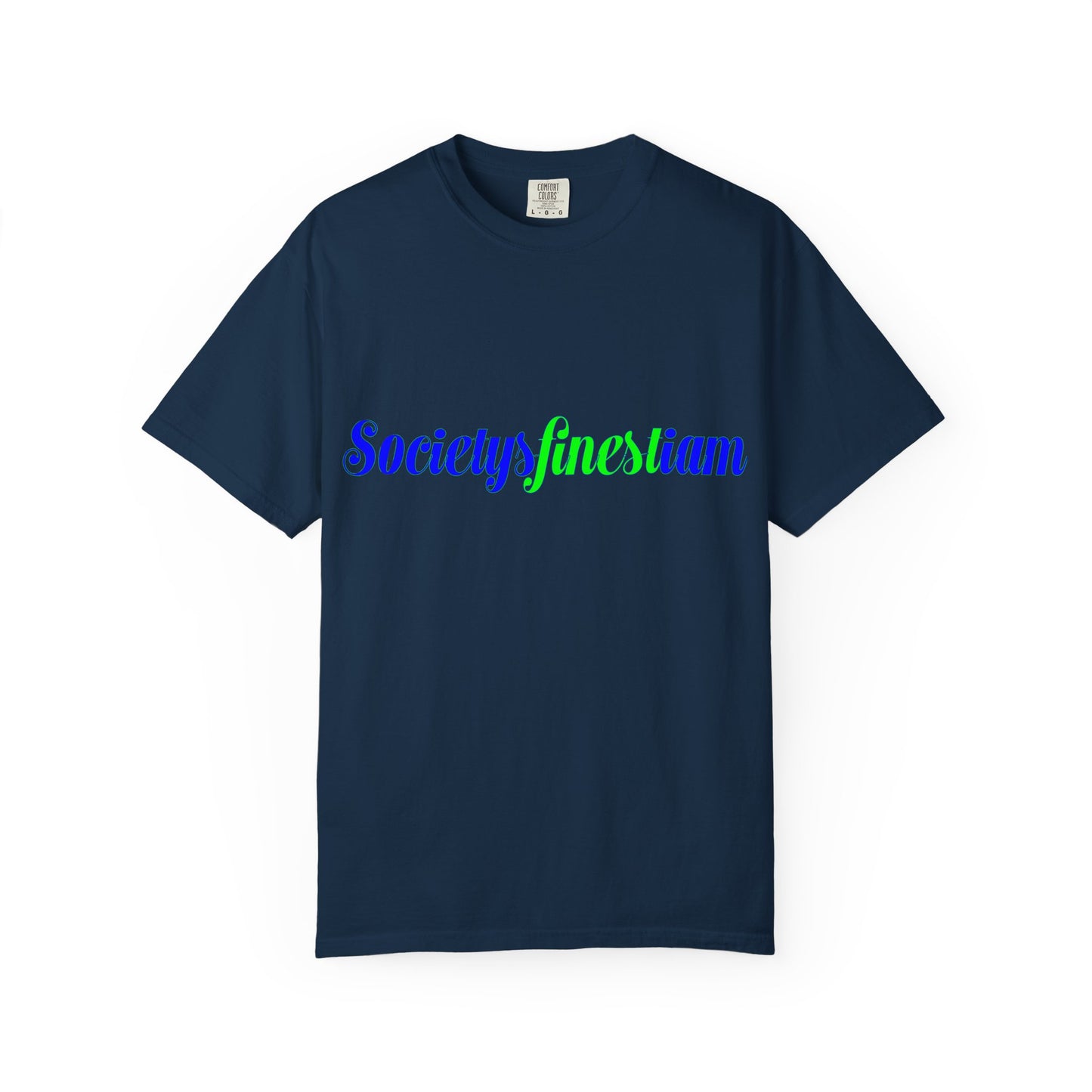 Society's Finest I Am Graphic T-Shirt — Retro Script Logo Tee