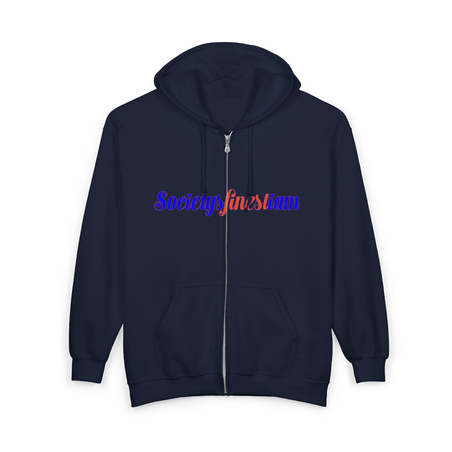 Zip Hoodie — "SocietysfinestIam" Pullover