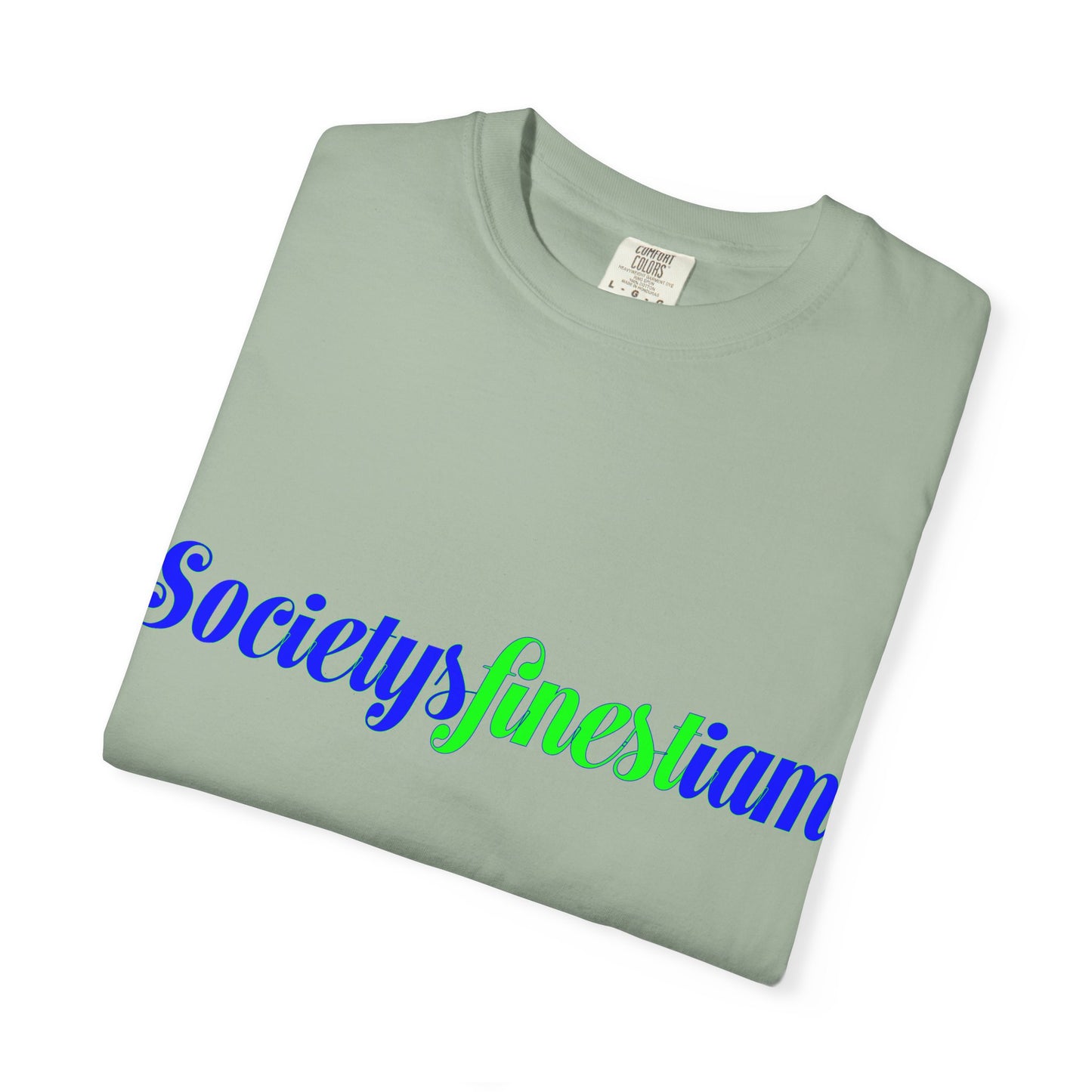 Society's Finest I Am Graphic T-Shirt — Retro Script Logo Tee
