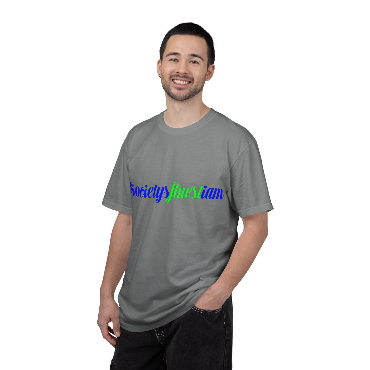 Society's Finest I Am Graphic T-Shirt — Retro Script Logo Tee