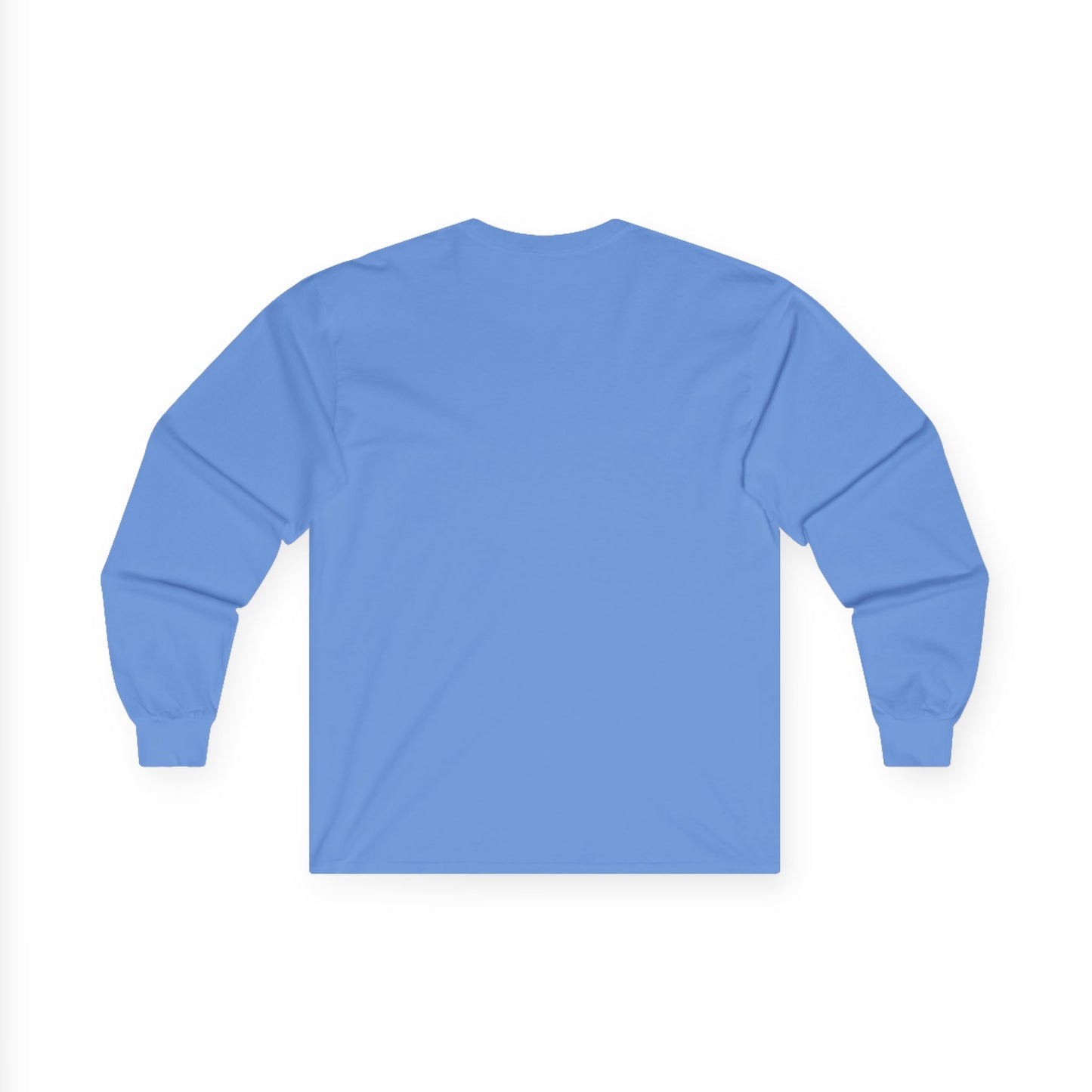 Long Sleeve Tee — "My Ideal Body Weight Is Yours On Mine" Graphic