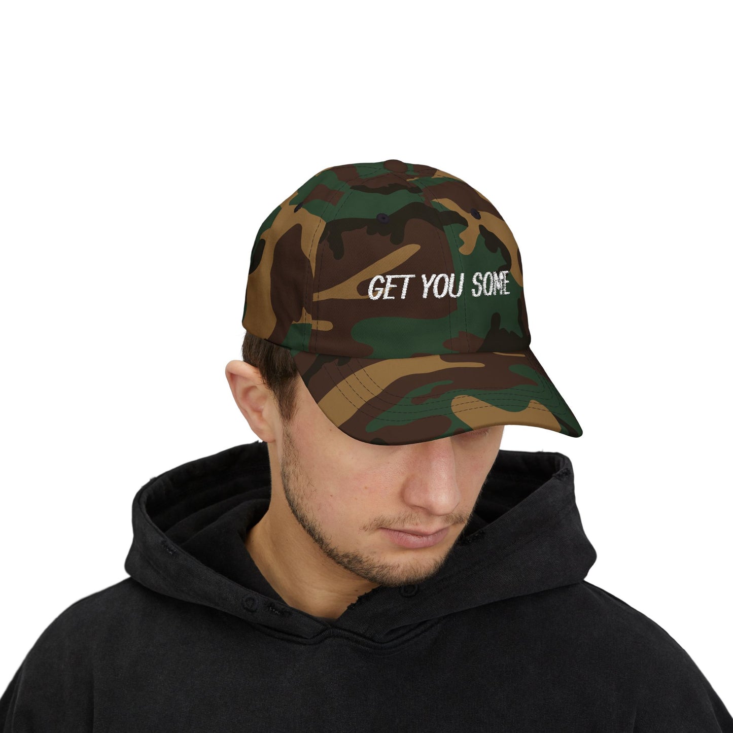 Classic Dad Cap - Get You Some, Casual Cap, Gift for Dad, Everyday Hat, Trendy Headwear, Summer Style Cap