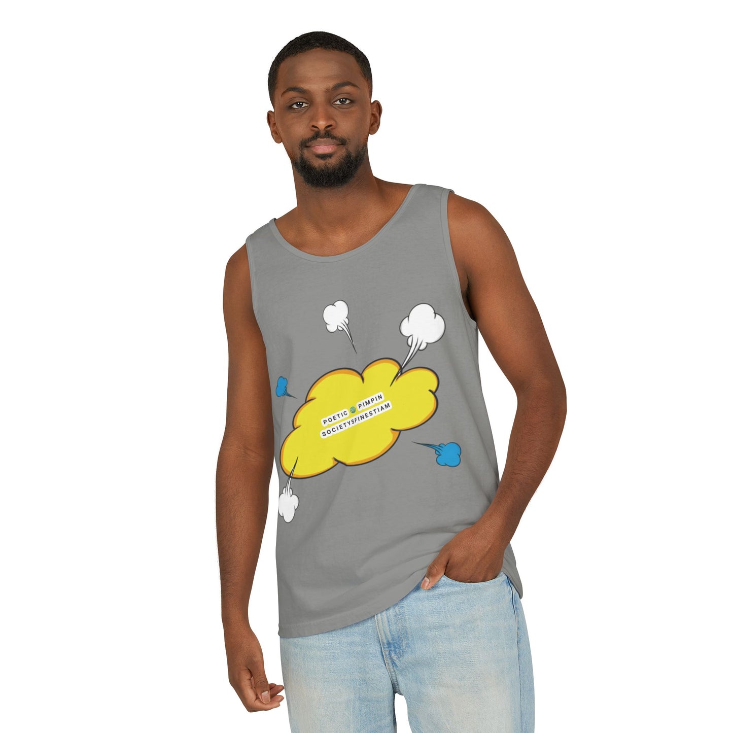 Tank Top with Magnetic Vibes Design