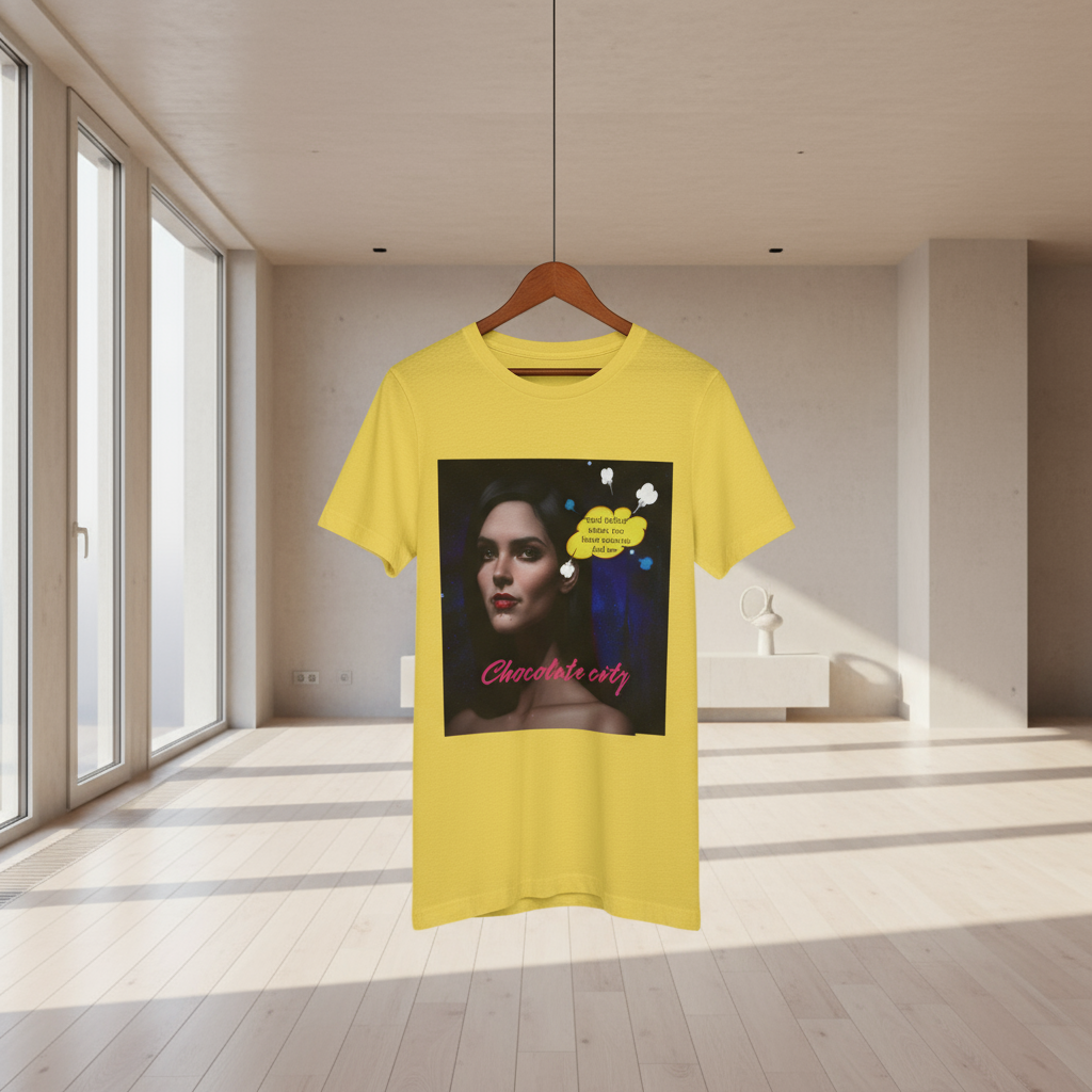 Chocolate City Unisex Tee - Sweet and Fun Graphic Print