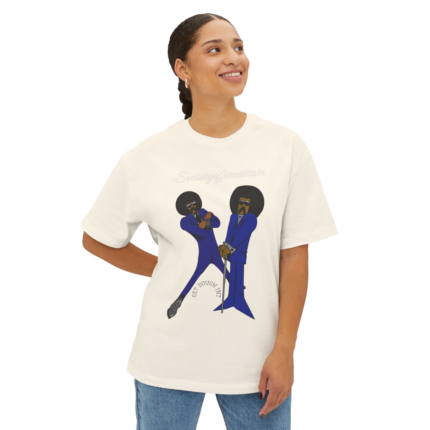 Retro Funky Boxy Tee - Unisex Oversized Tee, Perfect for Concerts, Casual Wear, Gift for Music Lovers, Summer Vibe, Iconic Style