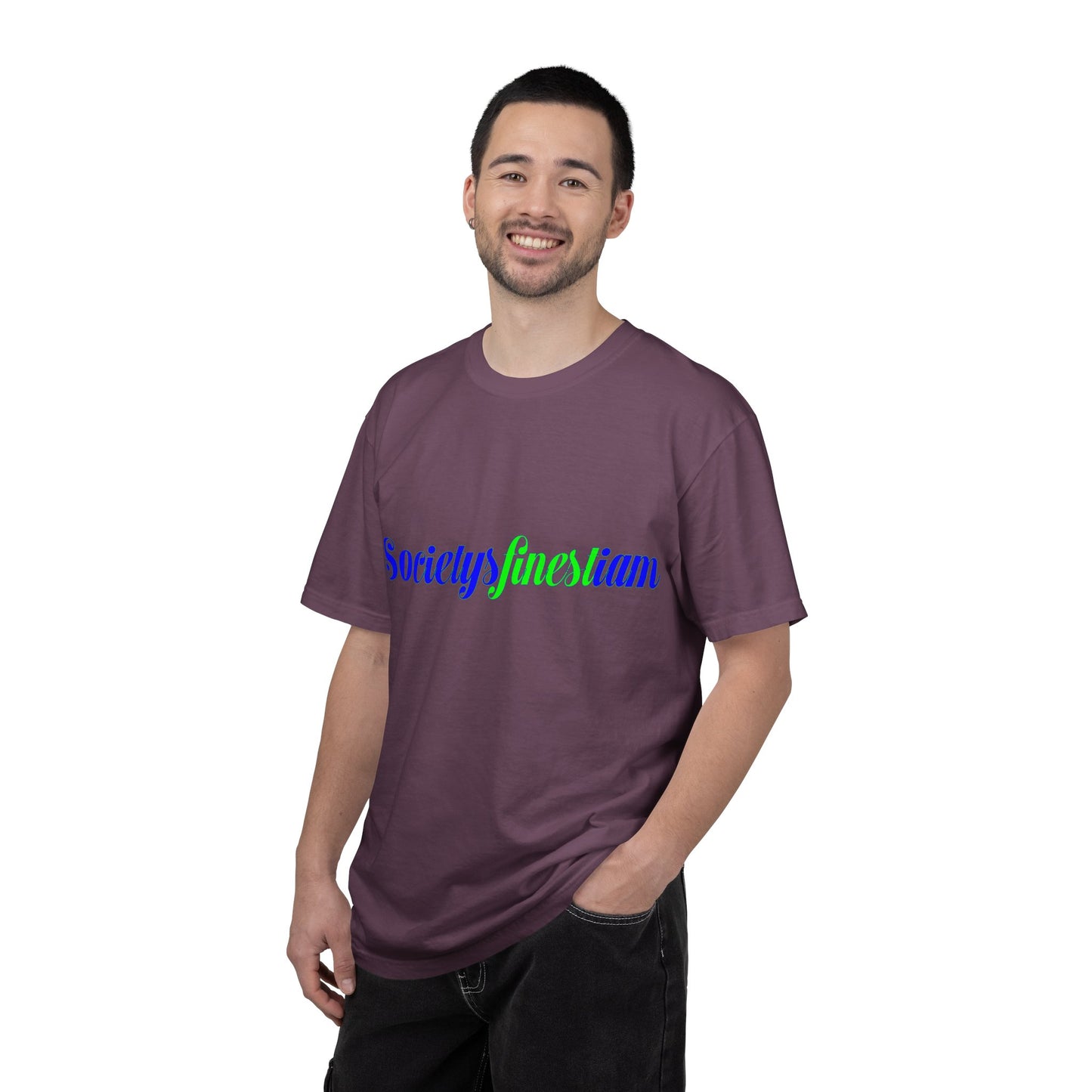 Society's Finest I Am Graphic T-Shirt — Retro Script Logo Tee