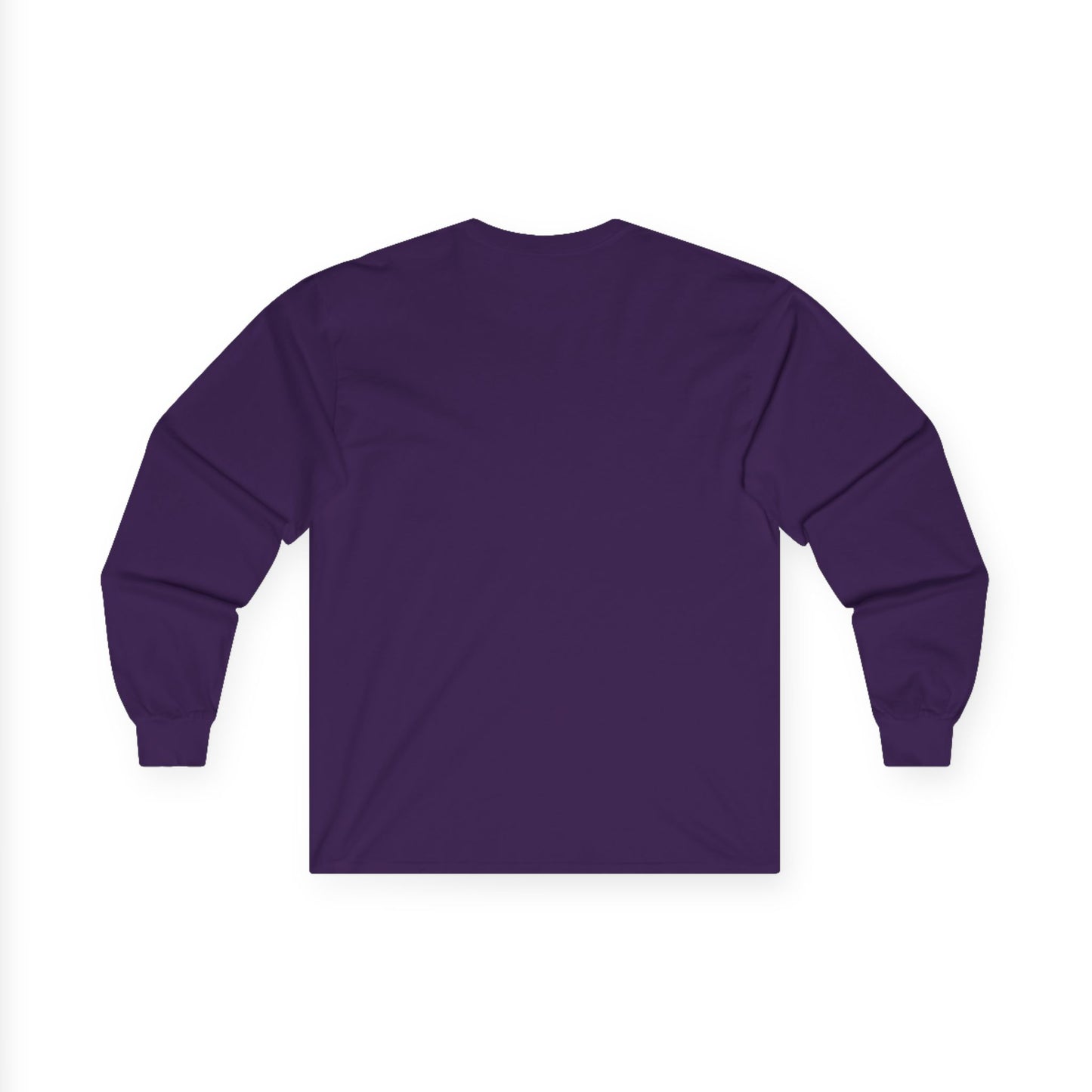 Long Sleeve Tee — "My Ideal Body Weight Is Yours On Mine" Graphic